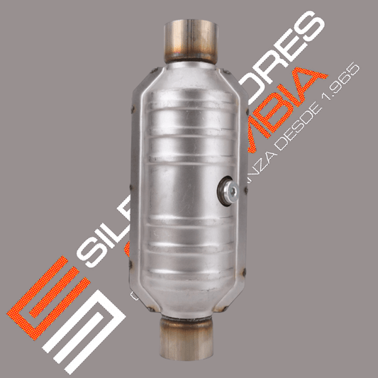 Convertidor catalítico con sensor intermedio/ Euro4 - OBD2 - SILENCIADORES COLOMBIA