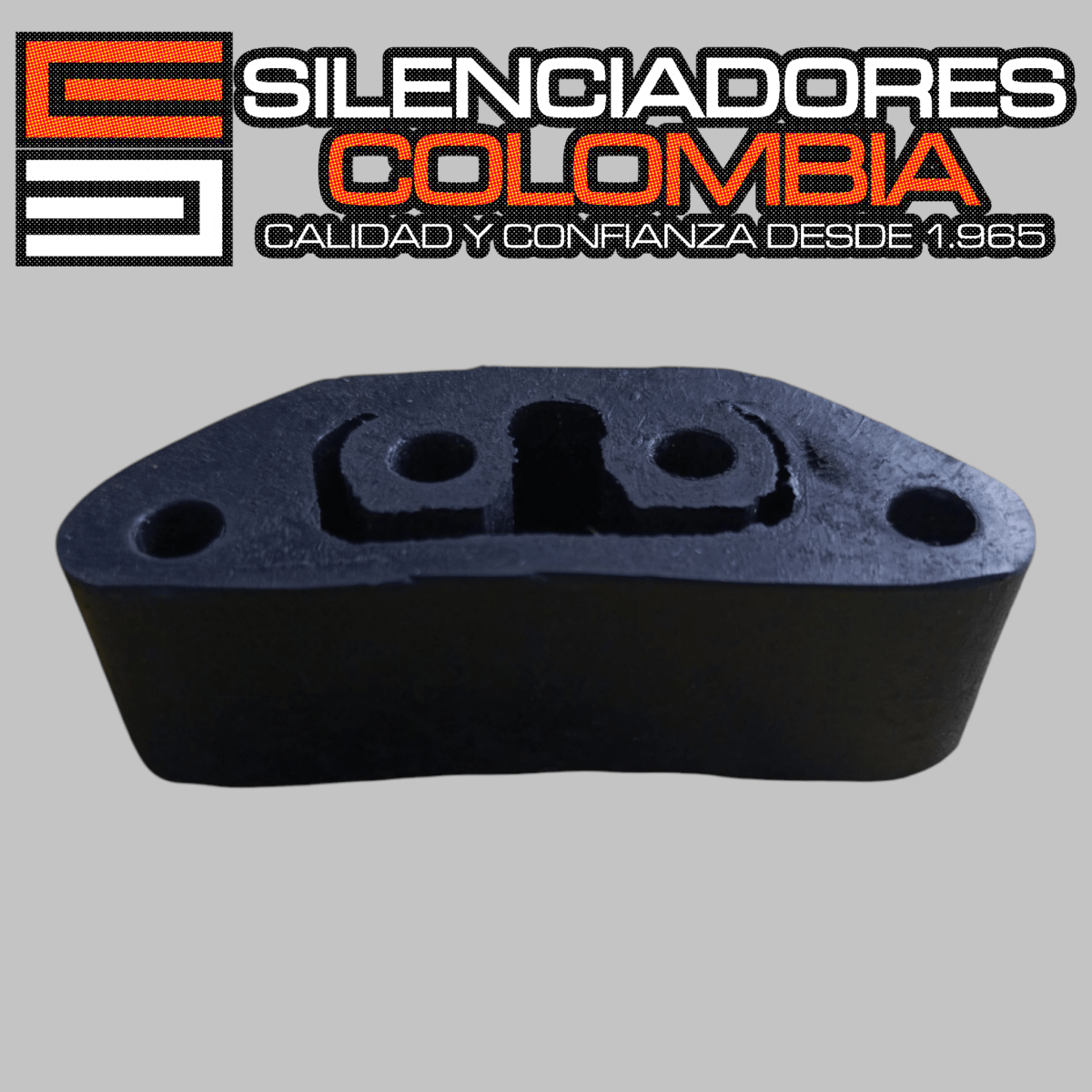 Soporte - caucho para vehiculo!!! - SILENCIADORES COLOMBIA
