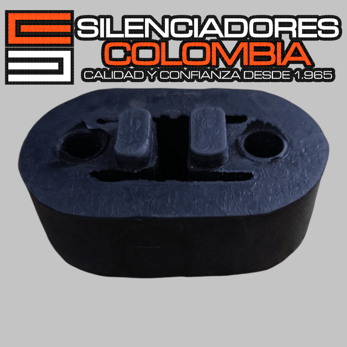 Soporte - caucho para vehiculo!!! - SILENCIADORES COLOMBIA