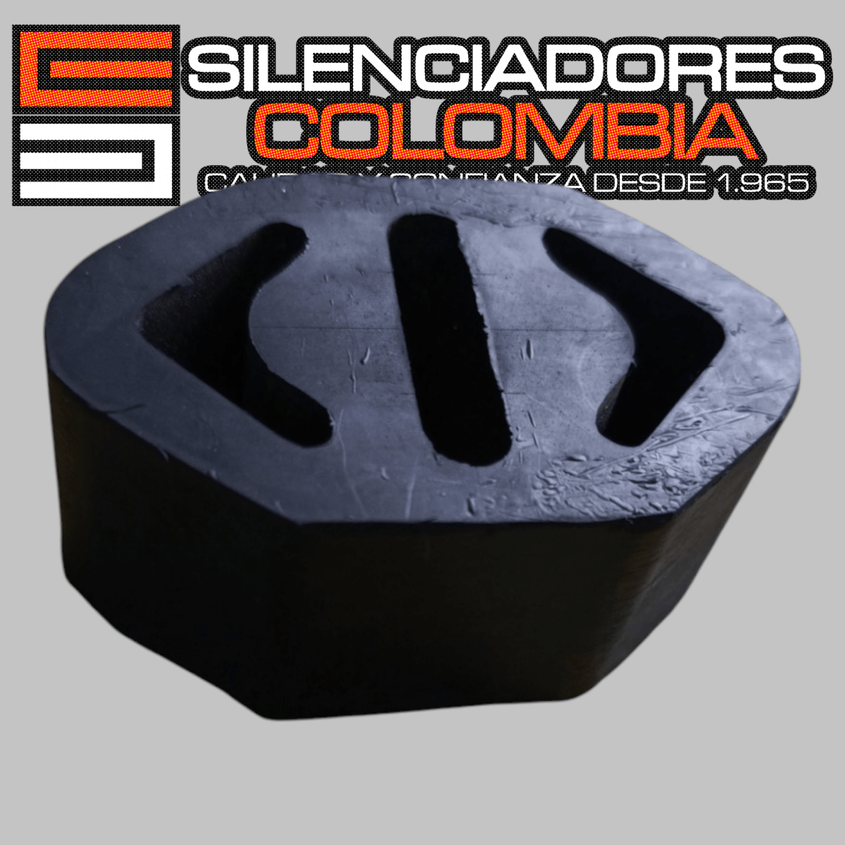 Soporte - caucho para vehiculo!!! - SILENCIADORES COLOMBIA