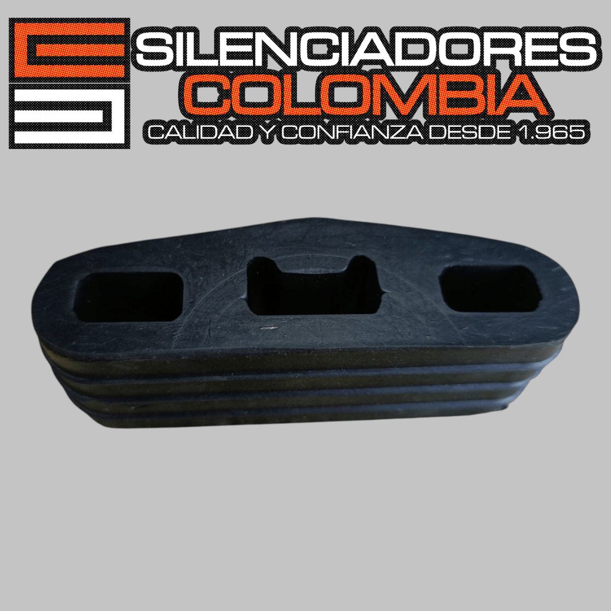 Soporte - caucho para vehiculo!!! - SILENCIADORES COLOMBIA