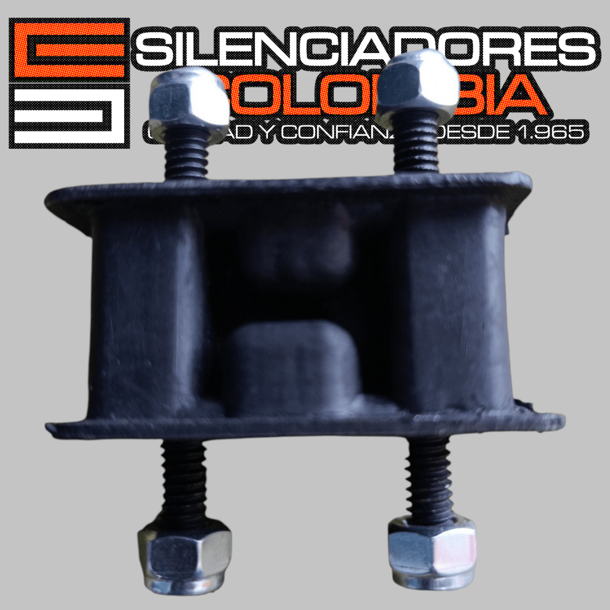 Soporte - caucho para vehiculo!!! - SILENCIADORES COLOMBIA