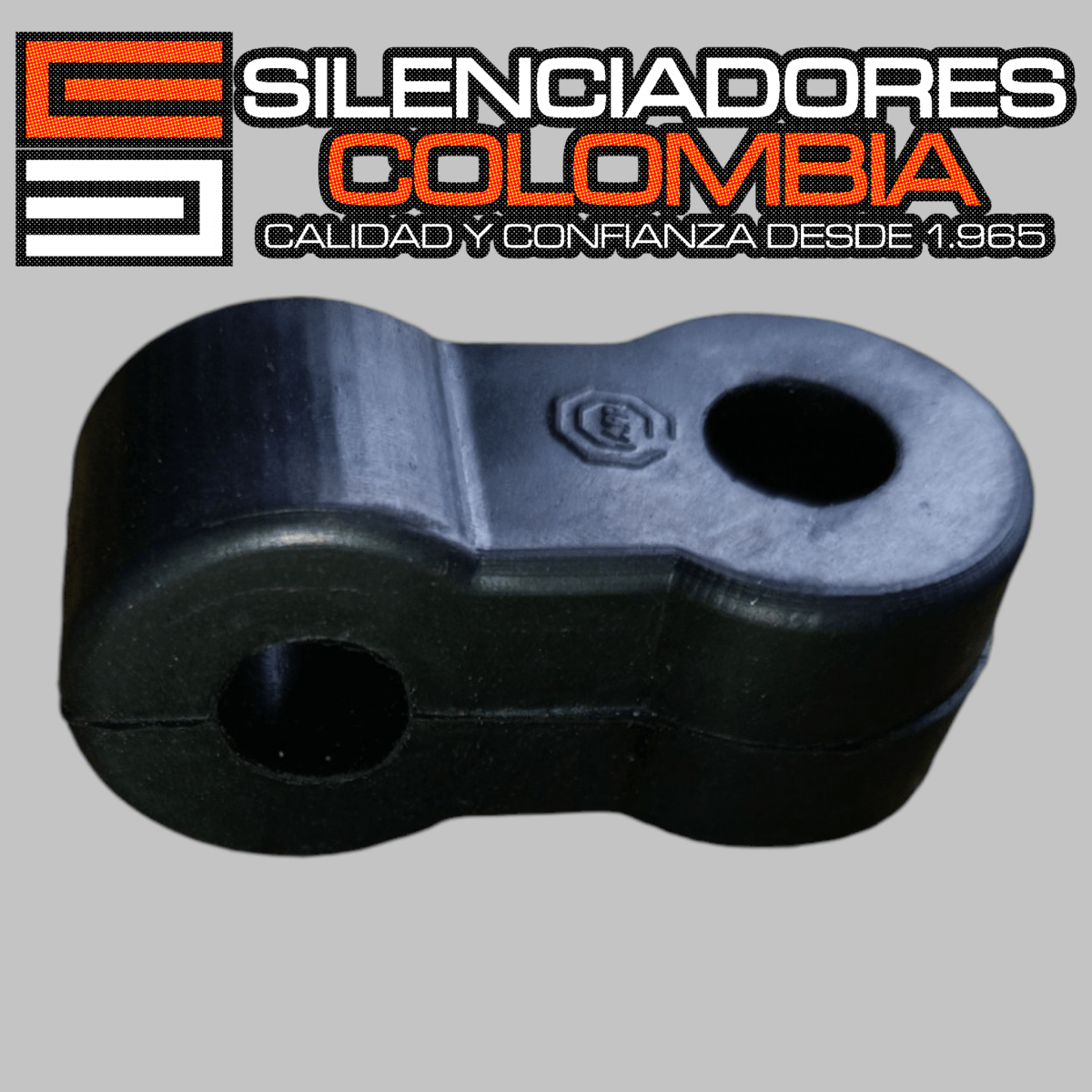 Soporte - caucho para vehiculo!!! - SILENCIADORES COLOMBIA