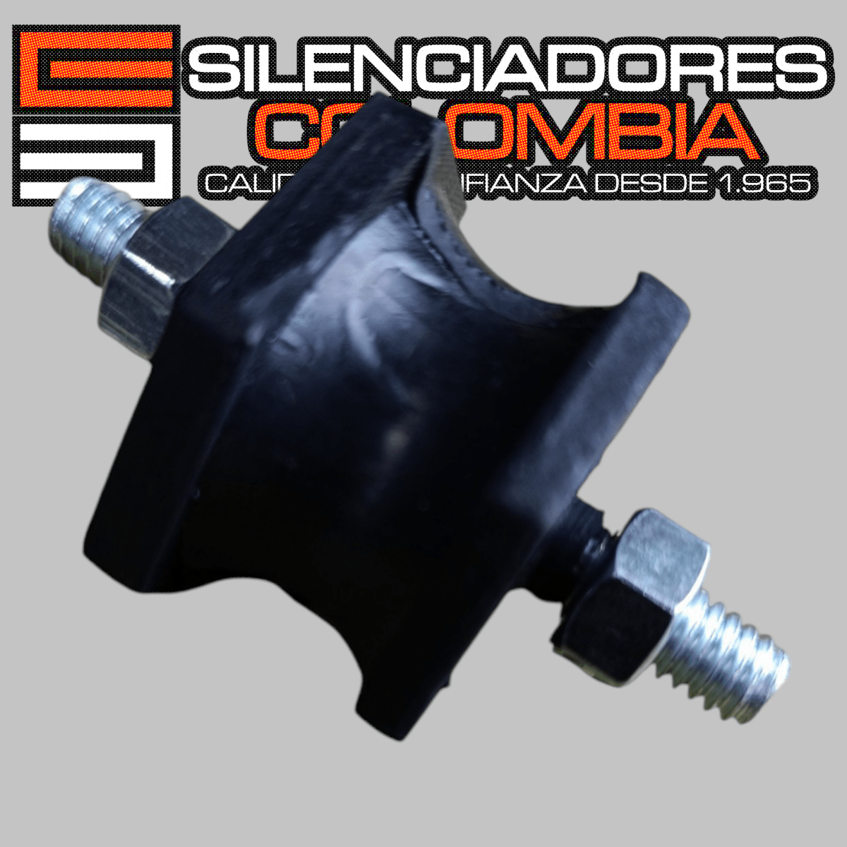 Soporte - caucho para vehiculo!!! - SILENCIADORES COLOMBIA